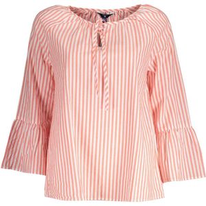 Gant, Blouses & Shirts, Dames, Rood, XS, Rode Dames Trui 3/4 Mouwen