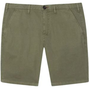 PS By Paul Smith, Korte broeken, Heren, Beige, W30, Katoen, Organisch Katoenen Chino Shorts