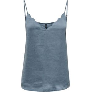 Only, Tops, Dames, Blauw, XS, Polyester, Top Stijl Model