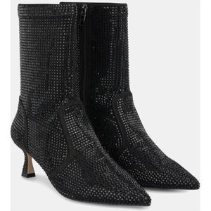 Alma EN Pena, Schoenen, Dames, Zwart, 39 EU, Kitten heel bootie