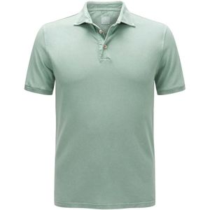 Fedeli, Korte mouw salie groene poloshirt Groen, Heren, Maat:M