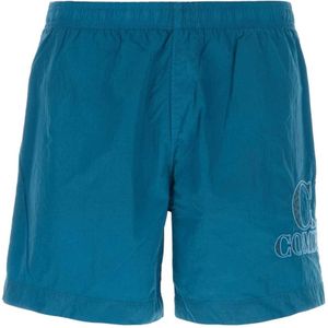 C.p. Company, Beachwear Blauw, Heren, Maat:M