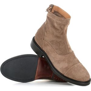 Alberto Fasciani, Schoenen, Heren, Beige, 44 EU, Suède, Beige Suède Ritslaarzen