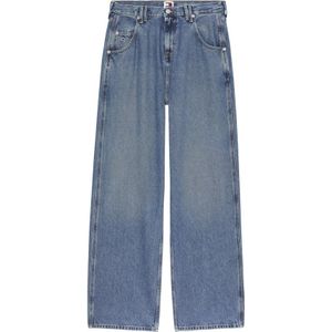 Tommy Hilfiger, Jeans, Dames, Blauw, W29 L30, Denim, Lichte Denim Wide Leg Jeans