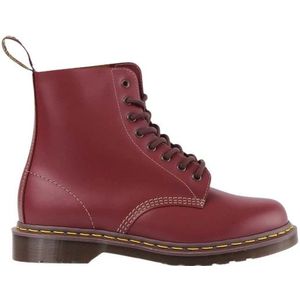 Dr. Martens, Vintage Bordeaux Lage Sleehak Laarzen Rood, Heren, Maat:44 EU