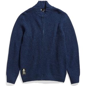 G-star, Heren Blauw Cardigan Set Blauw, Heren, Maat:M