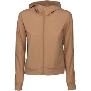 Save The Duck, Jassen, Dames, Beige, L, Stijlvolle Lichtgewicht Jas