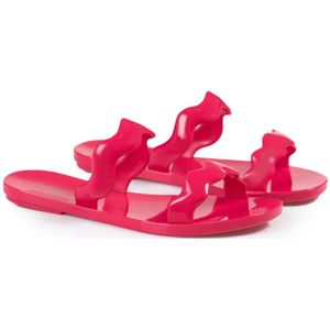 Melissa, Schoenen, Dames, Roze, 37 EU, Stijlvolle donkerroze sandalen