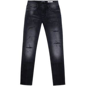 Antony Morato, Jeans- ben Gilmour Super Skinny Power Stretch Zwart, Heren, Maat:W29