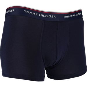 Tommy Hilfiger, Ondergoed, Heren, Blauw, M, Katoen, Heren Boxershorts 3-pack Trunk