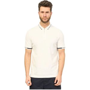 Armani Exchange, Polo Shirts Wit, Heren, Maat:XL