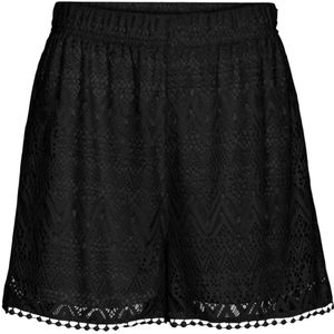 Vero Moda, Korte broeken, Dames, Zwart, XL, Polyester, Lente/Zomer Dames Shorts Collectie