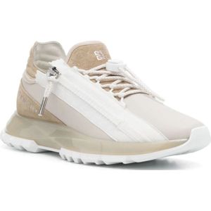 Givenchy, Schoenen, Dames, Beige, 37 EU, Leer, Beige Sneakers met Toggle Sluiting