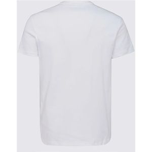 Tom Ford, Tops, Heren, Wit, S, Katoen, Lichte en Natuurlijke Witte T-Shirts