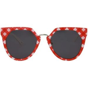 Alexander McQueen Pre-owned, Pre-owned, Dames, Veelkleurig, ONE Size, Pre-owned Fabric sunglasses