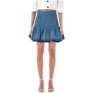 Patou, Skirts Blauw, Dames, Maat:S