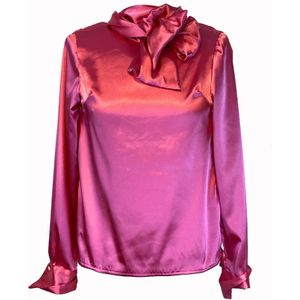Noor of Sweden, Blouses & Shirts, Dames, Roze, XS, Polyester, Blouses