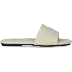 Emporio Armani, Slippers Beige, Dames, Maat:40 EU