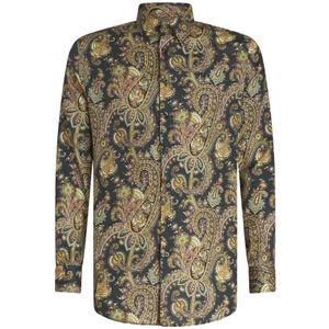 Etro, Casual Shirts Veelkleurig, Heren, Maat:L