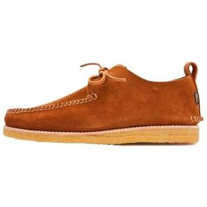 Yogi Footwear, Slim Fit Suède Loafers Bruin, Heren, Maat:45 EU