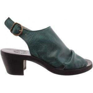 Fiorentini+Baker, Sandalen Berry-0 Cusna leer Groen, Dames, Maat:37 EU