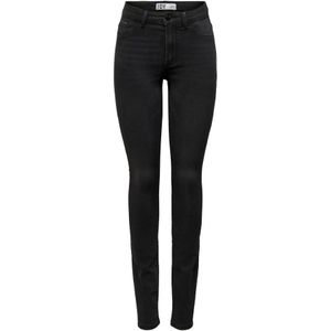 Jacqueline de Yong, Jeans, Dames, Grijs, XS L32, Denim, Stijlvolle Denim Jeans