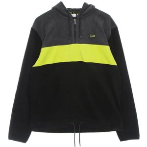 Fila, Sweatshirts & Hoodies, Heren, Zwart, M, Perry Fleece Half Zip hoodie