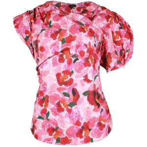 Isabel Marant Pre-owned, Pre-owned, Dames, Veelkleurig, S, Pre-owned Fabric tops