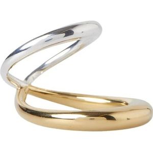 Charlotte Chesnais, Accessoires, Dames, Geel, 51 MM, Ribbon Ring - Elegant Statement-sieraden