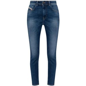 Diesel, Jeans, Dames, Blauw, W26 L32, 1984 Slandy-High jeans