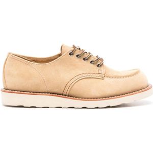 Red Wing Shoes, Schoenen, Heren, Beige, 43 EU, Suède, Beige Suède Panelled Laarzen