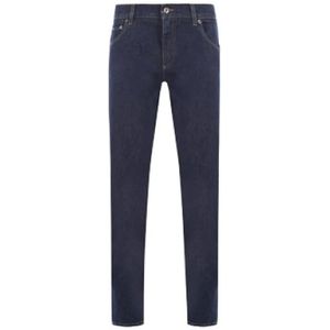 Dolce & Gabbana, Jeans, Heren, Blauw, S, Denim, Blauwe Skinny-Fit Denim Jeans