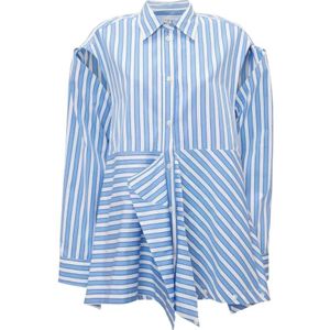 JW Anderson, Blouses & Shirts, Dames, Blauw, 3Xs, Blauwe Overhemden voor Heren