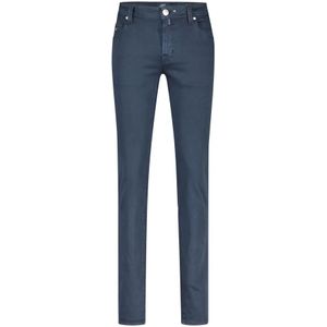 Tramarossa, Slim-Fit Leonardo Jeans Blauw, Heren, Maat:W38