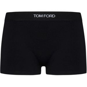 Tom Ford, Ondergoed, Dames, Zwart, L, Zwarte Icon Stretch Modal Boxers