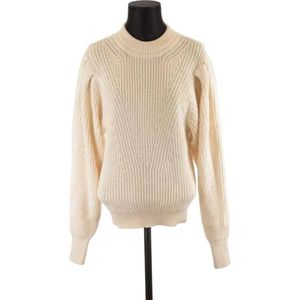 Isabel Marant Pre-owned, Pre-owned, Dames, Wit, S, Katoen, Pre-owned Cotton tops
