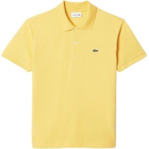 Lacoste, Tops, Heren, Geel, M, Katoen, Gele T-shirts en Polos