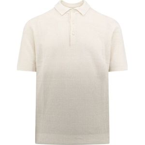 Corneliani, T-Shirts Wit, Heren, Maat:M