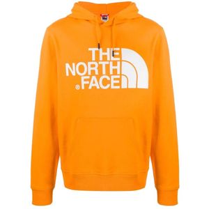 The North Face, Sweatshirts & Hoodies, Heren, Oranje, S, Katoen, Deoordwand sweaters