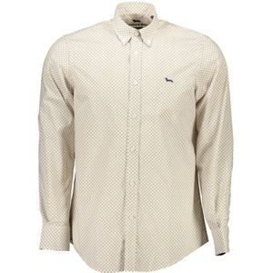 Harmont & Blaine, Overhemden, Heren, Wit, M, Katoen, Witte Katoenen Overhemd, Regular Fit