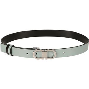 Salvatore Ferragamo, Belts Groen, Dames, Maat:95 CM