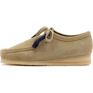 Clarks, Schoenen, Heren, Beige, 41 1/2 EU, Suède, Originals Wallabee Heren Suède Schoenen