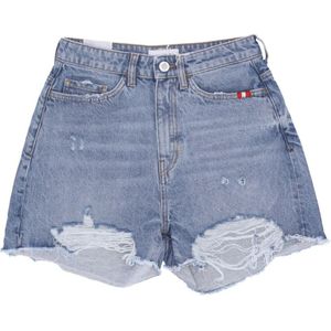 Amish, Korte broeken, Dames, Blauw, W26, Denim, Denim Shorts