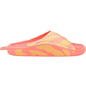 Adidas by Stella McCartney, Schoenen, Dames, Veelkleurig, 39 EU, Roze Slide Turbo Sandaal Logo Print