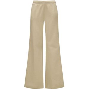 Dorothee Schumacher, Broeken, Dames, Beige, S, Katoen, Wide Broeken