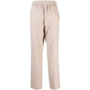 Vince, Broeken, Heren, Beige, XL, Hennep, Beige Hennep Casual Broek