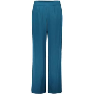 Betty Barclay, Broeken, Dames, Blauw, XS, Polyester, Regular Fit Culotte Broek