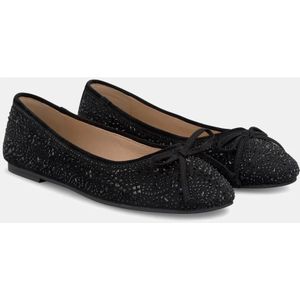 Alma EN Pena, Schoenen, Dames, Zwart, 39 EU, Platte ballerina met strass