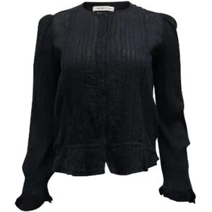 Isabel Marant Pre-owned, Pre-owned, Dames, Zwart, M, Katoen, Pre-owned Cotton tops