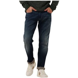 PME Legend, Jeans, Heren, Blauw, W30 L34, Denim, Slim Fit Commander 3.0 Blauwe Jeans